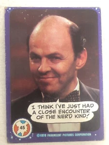 Mork And Mindy Trading Card #45 1978 Conrad Janis - Picture 1 of 2