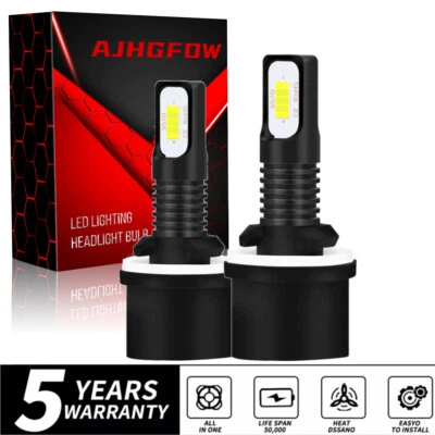 Kit de conversión de bombillas antiniebla LED blancas 6000K para Chevrolet Corvette 1984-1990 Foto 1 de 4