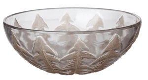 Schale Pissenlit zweifarbig Lalique von R. Lalique Modell 3215 1924/30 24cm - Bild 1 von 5