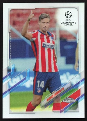 2020-21 Topps Chrome UEFA Champions League #54 Marcos Llorente Refractor - Image 1 of 2