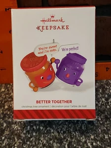 Hallmark Andenken Ornament Better Together Erdnussbutter & Gelee 2014 PB & J - Bild 1 von 9