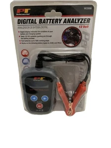 Performance Tool W2998 Digital 12v Battery Analyzer Tests DC Systems - Picture 1 of 8