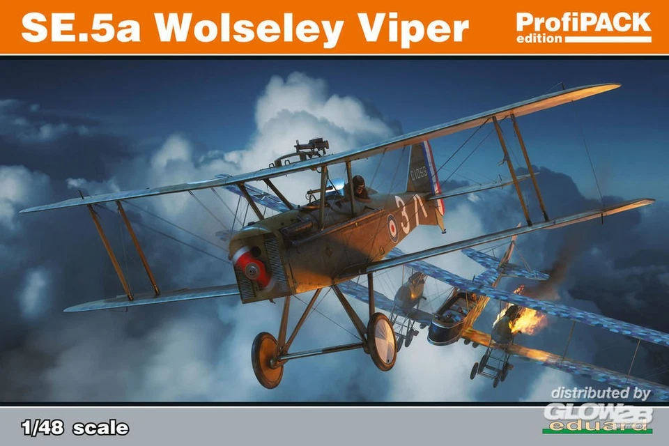 Eduard Plastic Kits: SE.5a Wolseley Viper Profipack in 1:48 [3982131] - Immagine 1 di 1