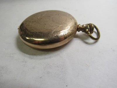 ANTIQUE  HAMPDEN MANS HUNTING CASE POCKET WATCH WM.McKINLEY 17 JEWELS - Image 1 of 4