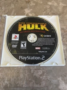 Incredible Hulk: Ultimate Destruction (Sony PlayStation 2, 2005) Disc - Bild 1 von 3