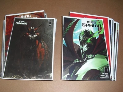 Lot of 38 King Spawn comic run 1-33 + 35-39 all NM 2021! McFarlane 4 5 6 7 8 9 - Image 1 of 4