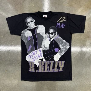 Vintage 90s R Kelly 12 Play Bump N’ Grind Hip Hop R&B T-Shirt Original Large - Bild 1 von 6
