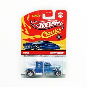 Hot Wheels Convoy Custom #26 - Blue - 2009 Hot Wheels Classics A - Picture 1 of 6