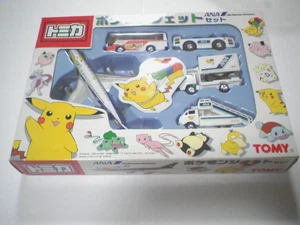 Tomica Pokemon Jet ANA Set Red TOMY Logo Model VehicleTakara Tomy Japan Airline - Picture 1 of 7