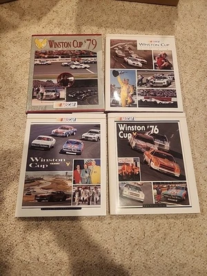 Lot Of 8 NASCAR Winston Cup Series Season Yearbooks 1972-1979 - Image 1 of 4