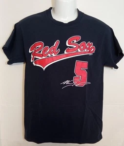 Boston Red Sox Nomar Garciaparra #5 Y2K 2004 Jersey Shirt Small - Picture 1 of 5