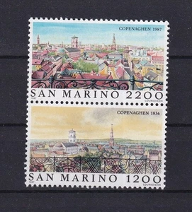[M185704] San Marino N°1169/1170 Architecture MNH ** Y&T € 11,00 SUPERB - Picture 1 of 1