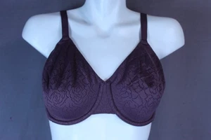 Wacoal 855345 T-Shirt-BH mit Bügel ungefüttert Seitenstütze Gr. 34DD Huckleberry - Bild 1 von 7