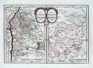 Estrasburgo Bad Hersfeld Offenburg Oberkirch Gengenbach Oppenau Mapa Reilly - Imagen 1 de 1