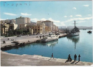 TRAPANI - IL PORTO - VIAGG. 1970 -35931- - Picture 1 of 1