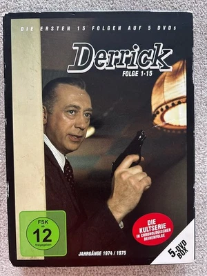 Derrick Collector's Box, Folge 1 - 15 (DVD) Tappert, Horst (UK IMPORT) - Bild 1 von 2