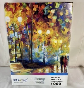 Ingoood Puzzle in legno con passeggiata notturna piovosa 1000 pezzi - Foto 1 di 3