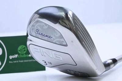 Ladies Ping Serene #3 Wood / 18 Degree / Ladies Flex Ping ULT210 Ultra Lite - Image 1 of 4