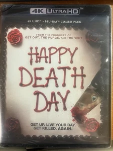 Happy Death Day [New 4K UHD Blu-ray] BRAND NEW SEALED - SMALL TEAR IN SHRINKWRAP - Picture 1 of 1
