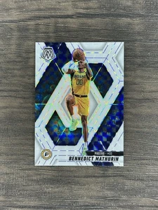 2024-25 Panini Mosaic - Bennedict Mathurin WHITE Mosaic /25 - Pacers #154 - Bild 1 von 3