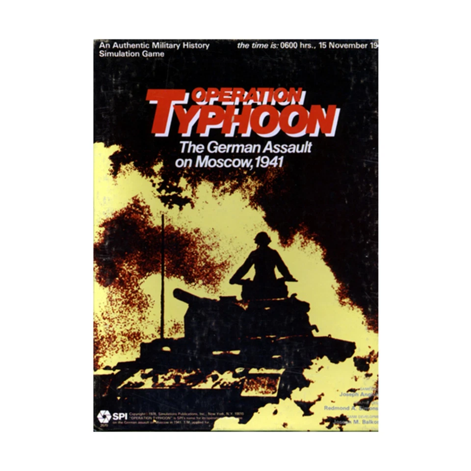 SPI Wargame Operation Typhoon Box VG/EX - Image 1 of 1