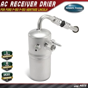 Aluminum A/C Receiver Drier for Ford F-150 04-08 F-150 Heritage Lincoln Mark LT - Picture 1 of 11
