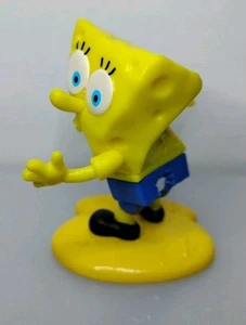 SpongeBob Squarepants Just Play Ripped Pants 2" PVC Figure Cake Topper - Picture 1 of 6