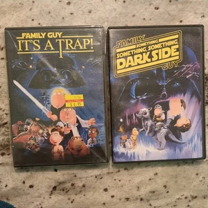 Family Guy Star Wars Limited Edition DVDs It's a Trap & Something, Dark Side - Picture 1 of 4