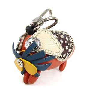 Authentic BURBERRY  key ring leather[Used] - Picture 1 of 13