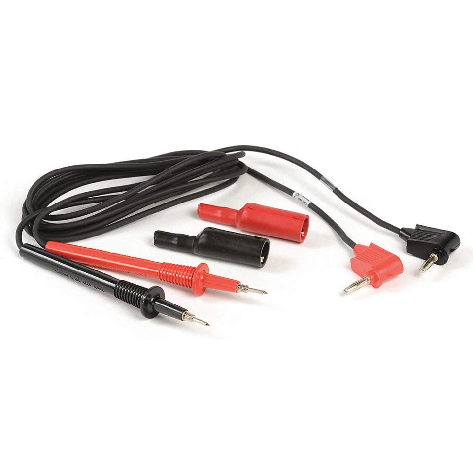 SIMPSON ELECTRIC 00125 Test Leads,48" L,1000VAC,Red/Black,PR 23MM52 - Image 1 of 1