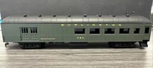HO Scale Burlington PS Gepäckwagen #380 ohne Karton, verkauft wie besehen - Bild 1 von 7