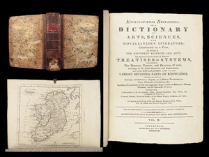 Encyclopedia Britannica - 1797, Vol. 9 | Karten, Zaubertricks, Schottisches Recht - Bild 1 von 22