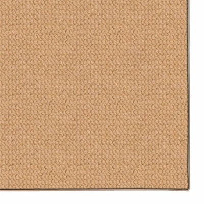 Linon Rushton Hand Tufted Wool 2'x8' Rug in Sisal Brown - Image 1 of 4