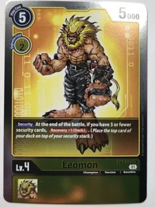 Foil Leomon EX1-027 R Classic Collection Digimon TCG - Picture 1 of 2