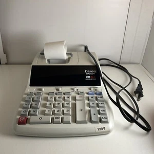 Canon MP25DV 2 Color Desktop Printing Calculator, DOESN"T COME WITH ROLL - Picture 1 of 5