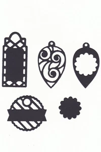 Christmas Decorations or tags - Metal Cutting Dies - AUSTRALIAN STOCK - Picture 1 of 3