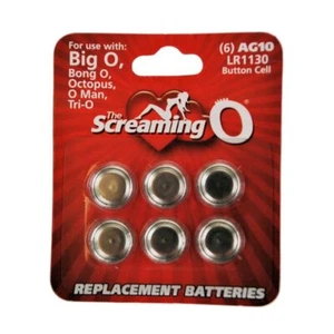 Screaming O 6 x AG10 Batterien (LR1130) Sexspielzeug Ersatzbatterien - Bild 1 von 1