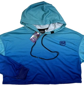 Neu mit Etikett Fresh Hoods Express Yourself Hoodie kurz Strand Surfer Stil Damen XL - Bild 1 von 7