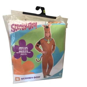 SCOOBY-DOO! Adult S/M Fits up to Size 42 One Piece Zipster Brown - Picture 1 of 2