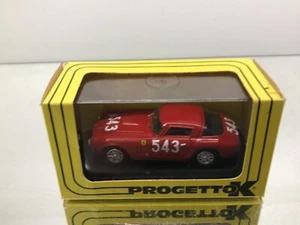 PROGETTO K 111 FERRARI 250 MM MILLE MIGLIA 1953 #543 -RED 1:43- GOOD IN BOX - Picture 1 of 6