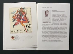 EDIZIONE ARTISTICA 1983 BRD 1167 DIGIUNO SVEVO-ALEMANNO - EDIZIONE SOLO 500! - Foto 1 di 8