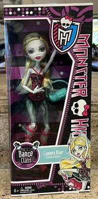 2012 Monster High Dance Class Lagoona Blue Classical Ballet Doll NEW! - Image 1 of 2