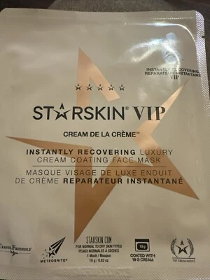 Starskin VIP Instantly Recovering Luxury Cream Coating Face Mask 1 Pc - Image 1 of 2