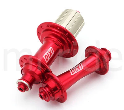 Juego de bujes de bicicleta de carretera Dixi 20/24H para Sram Shimano 11 velocidades, rojo Foto 1 de 4