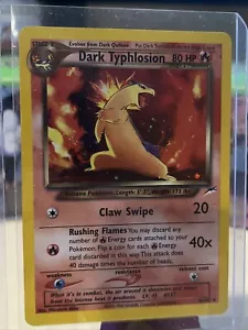 Dark Typhlosion 10/105 Neo Destiny Holo MP - Foto 1 di 2
