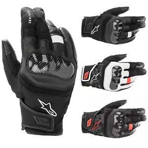 Alpinestars SMX-Z Drystar Short Motorcycle Gloves Waterproof Sports Touring - Picture 1 of 8