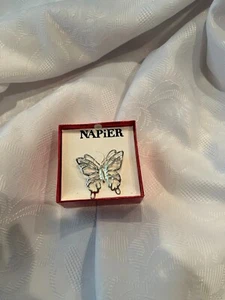 BROCHES MARIPOSA TONO NAPIER PLATEADO PARA MUJER - Imagen 1 de 1