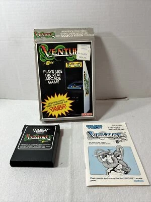 Venture (Colecovision, 1982) Complete In Box W Manual untested COLECO - Image 1 of 4