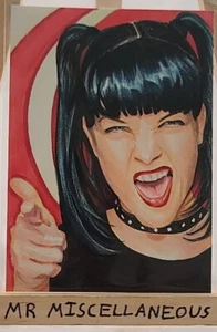 Original ACEO Sketch by Sarah Silva - NCIS - Abby Sciuto - Pauley Perrette #6 - Picture 1 of 2