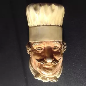 Vintage 1969 Bossons Congleton England 6” Chef Wall Figure Display Head - Picture 1 of 12